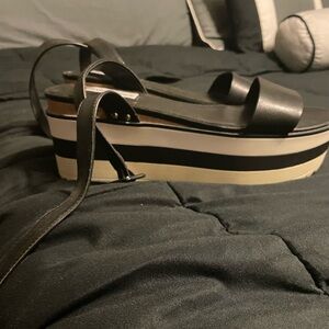 Steve Madden sandals with ankle strap